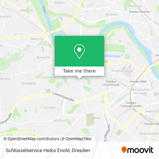 Schlüsselservice Heiko Enold map