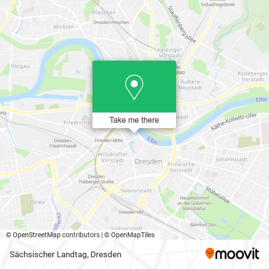 Sächsischer Landtag map
