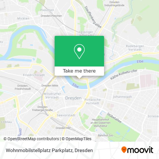 Wohnmobilstellplatz Parkplatz map