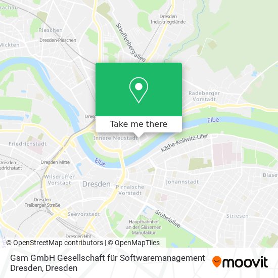 Карта Gsm GmbH Gesellschaft für Softwaremanagement Dresden