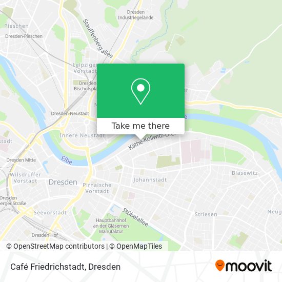 Café Friedrichstadt map