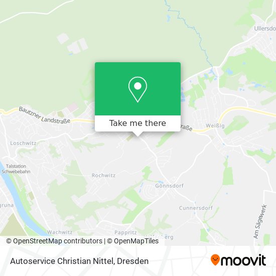 Autoservice Christian Nittel map