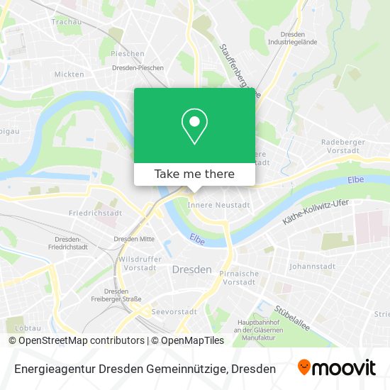 Карта Energieagentur Dresden Gemeinnützige