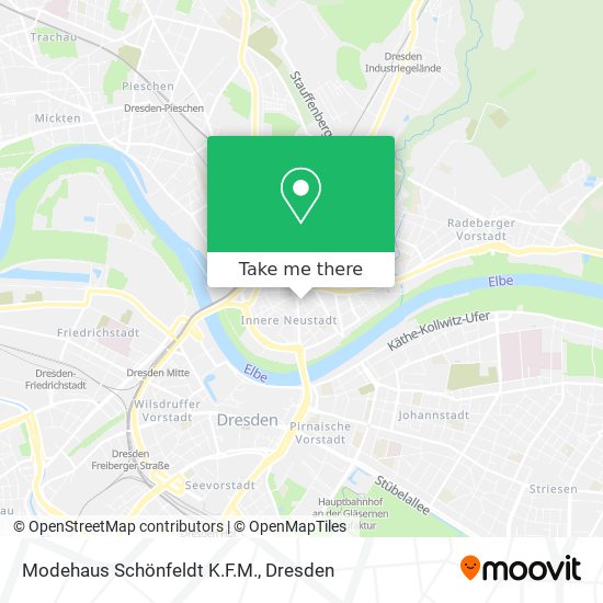 Modehaus Schönfeldt K.F.M. map