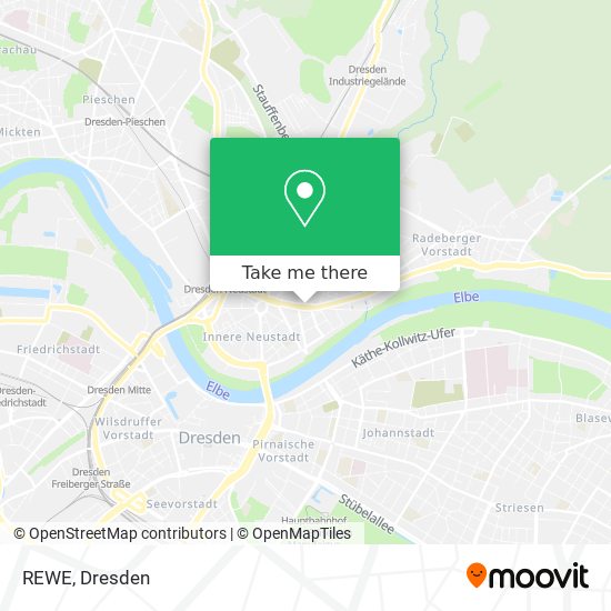 REWE map