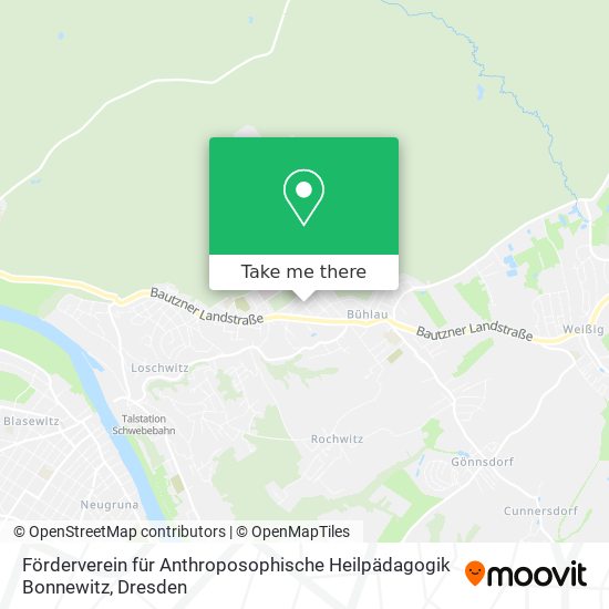 Förderverein für Anthroposophische Heilpädagogik Bonnewitz map