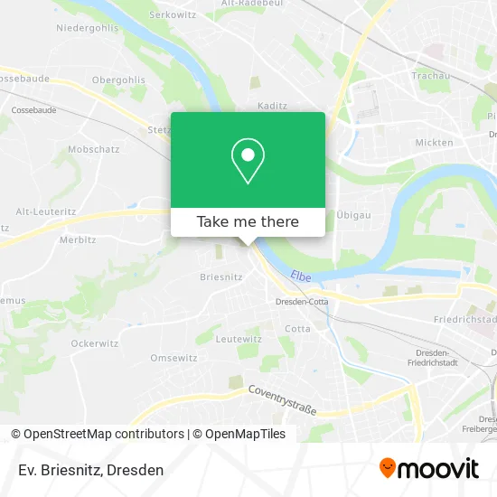 Карта Ev. Briesnitz