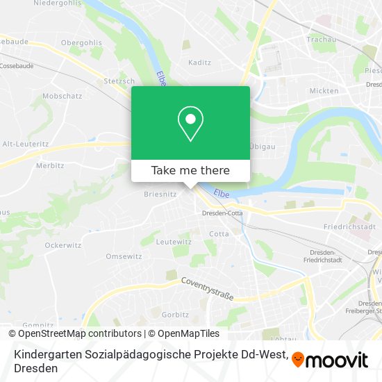 Kindergarten Sozialpädagogische Projekte Dd-West map