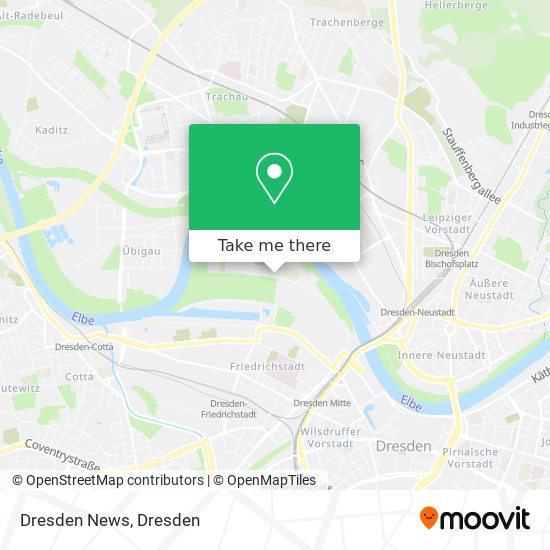 Dresden News map