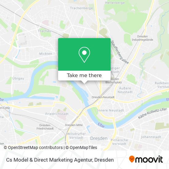 Cs Model & Direct Marketing Agentur map