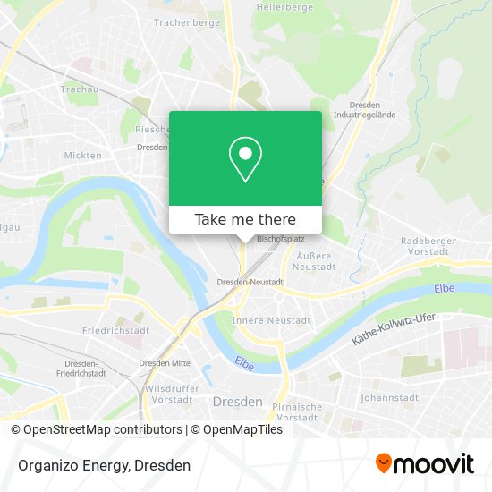 Organizo Energy map