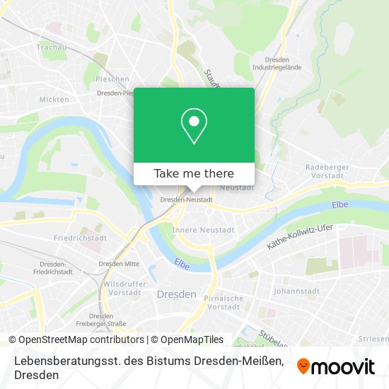 Карта Lebensberatungsst. des Bistums Dresden-Meißen