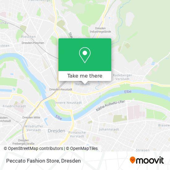 Peccato Fashion Store map