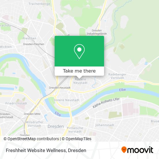 Freshheit Website Wellness map