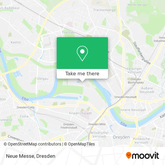 Карта Neue Messe