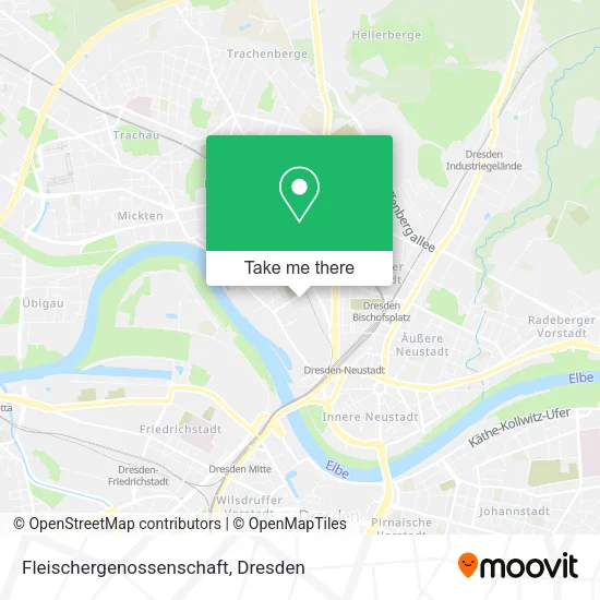 Карта Fleischergenossenschaft