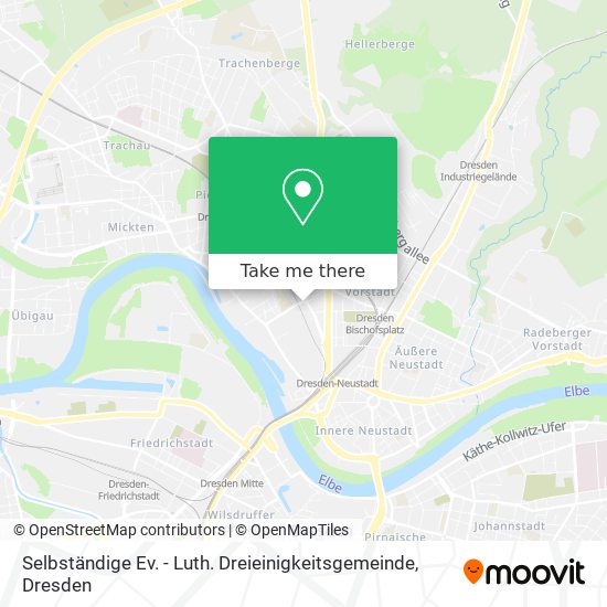 Selbständige Ev. - Luth. Dreieinigkeitsgemeinde map