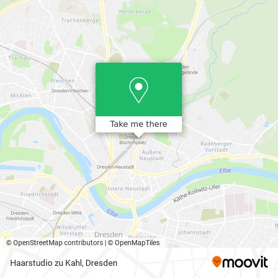 Haarstudio zu Kahl map