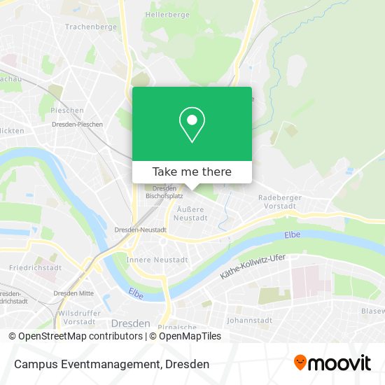 Campus Eventmanagement map