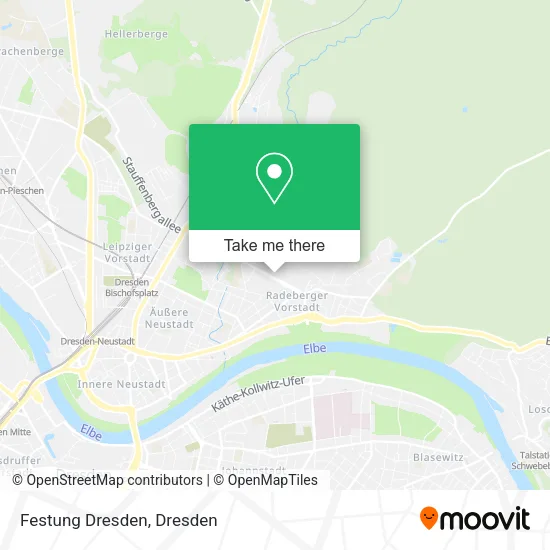 Карта Festung Dresden