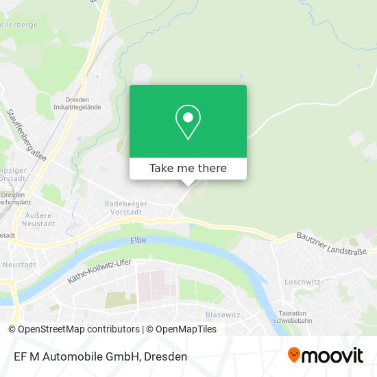 EF M Automobile GmbH map