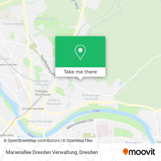 Marienallee Dresden Verwaltung map