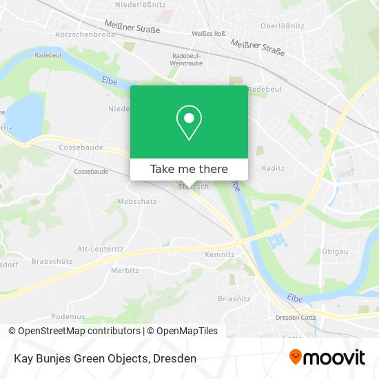 Kay Bunjes Green Objects map