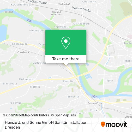 Heinze J. und Söhne GmbH Sanitärinstallation map