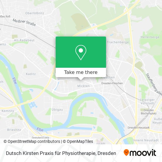 Карта Dutsch Kirsten Praxis für Physiotherapie