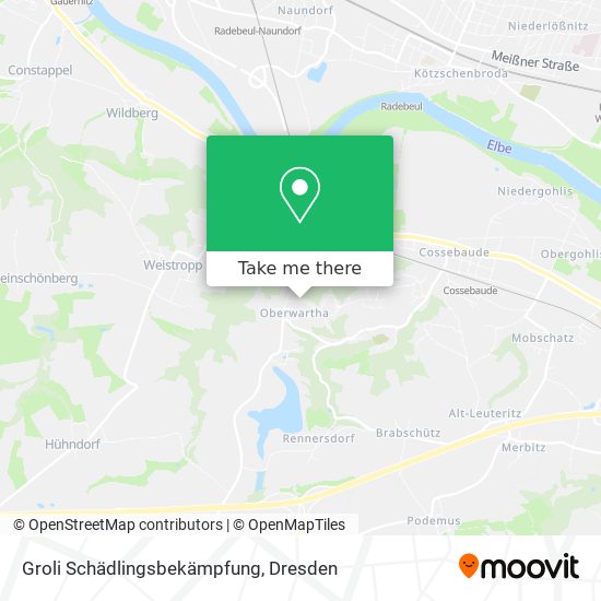 Groli Schädlingsbekämpfung map