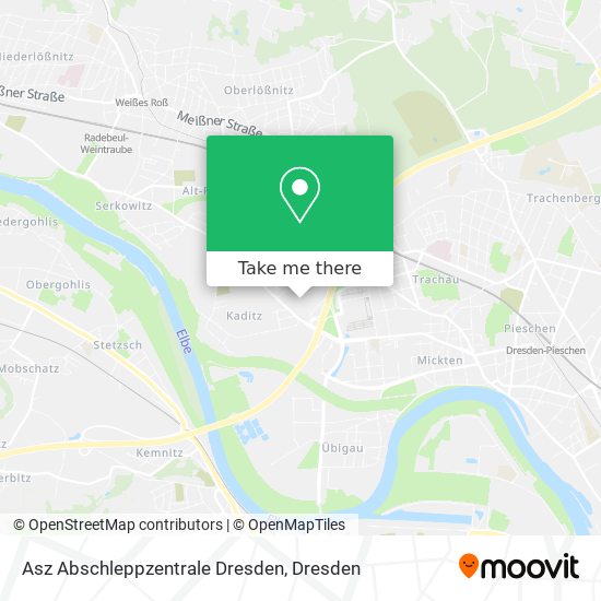 Asz Abschleppzentrale Dresden map