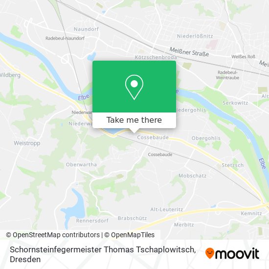 Schornsteinfegermeister Thomas Tschaplowitsch map