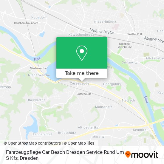 Карта Fahrzeugpflege Car Beach Dresden Service Rund Um S Kfz