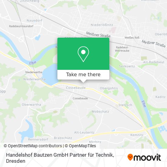 Handelshof Bautzen GmbH Partner für Technik map