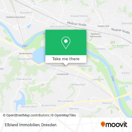 Elbland Immobilien map