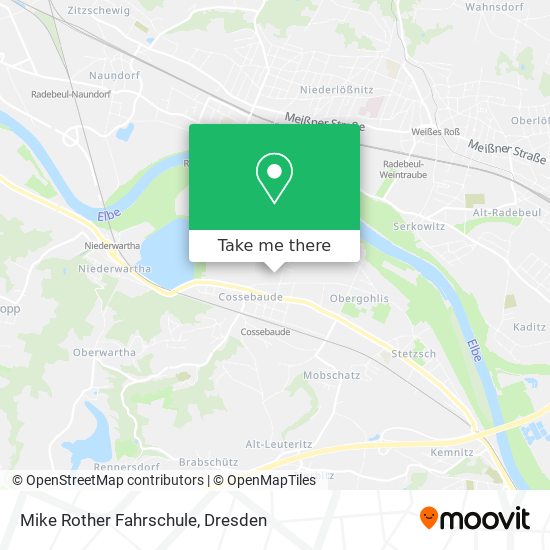 Mike Rother Fahrschule map