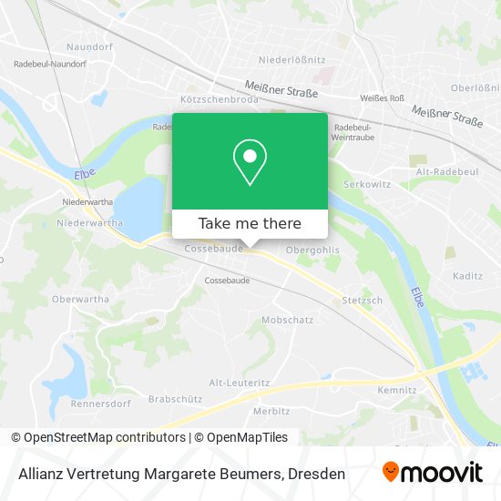 Allianz Vertretung Margarete Beumers map