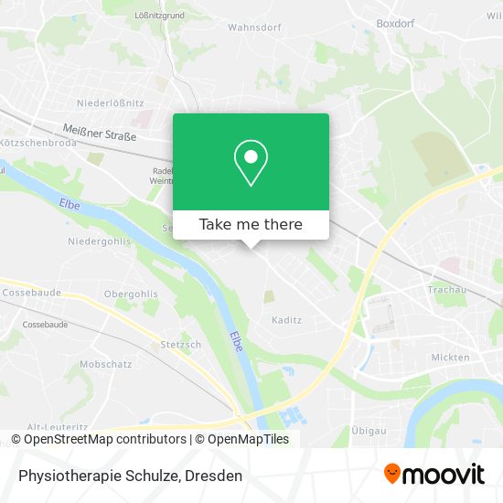 Physiotherapie Schulze map