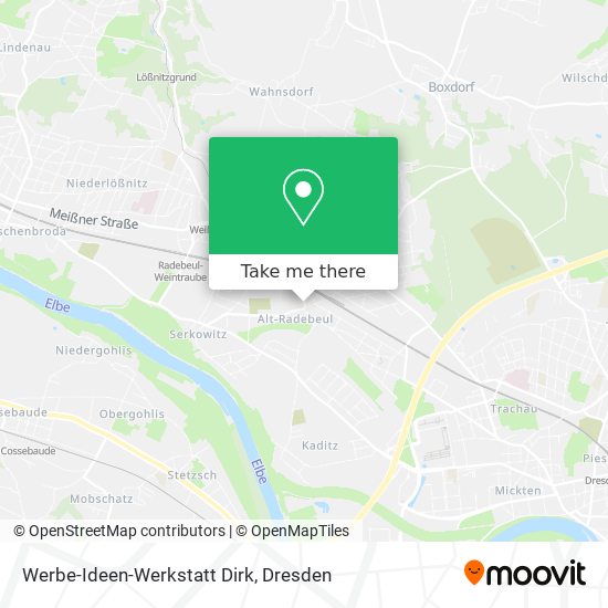 Карта Werbe-Ideen-Werkstatt Dirk