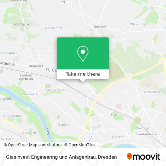 Glasinvest Engineering und Anlagenbau map