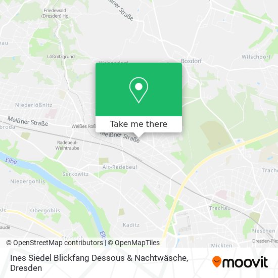 Ines Siedel Blickfang Dessous & Nachtwäsche map