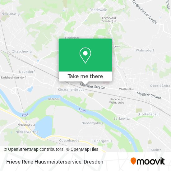 Friese Rene Hausmeisterservice map