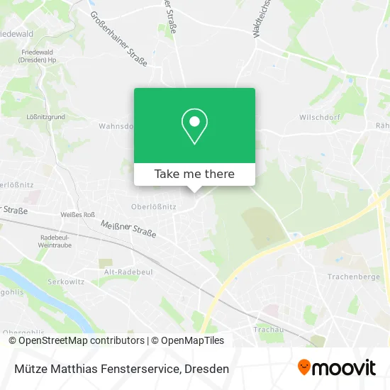 Карта Mütze Matthias Fensterservice