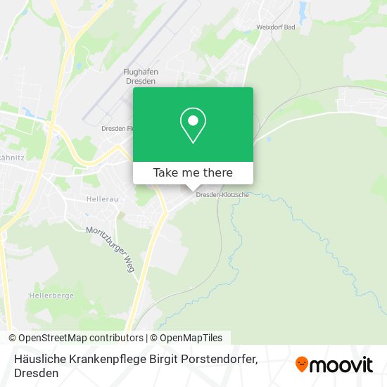 Häusliche Krankenpflege Birgit Porstendorfer map