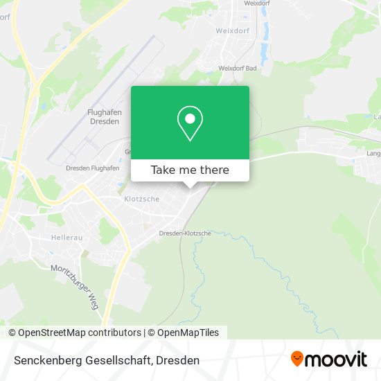 Senckenberg Gesellschaft map