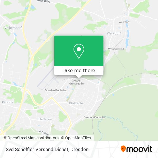 Svd Scheffler Versand Dienst map