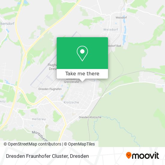 Dresden Fraunhofer Cluster map