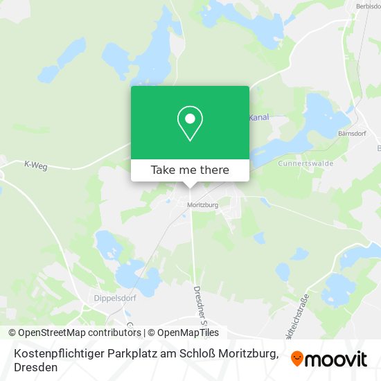 Kostenpflichtiger Parkplatz am Schloß Moritzburg map