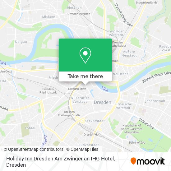 Holiday Inn Dresden Am Zwinger an IHG Hotel map