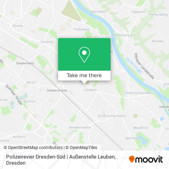 Polizeirevier Dresden-Süd | Außenstelle Leuben map